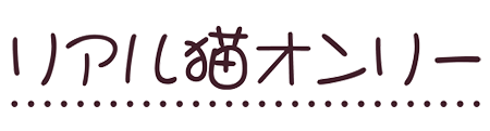 リアルねこオンリー