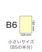 アイコン：B6サイズ